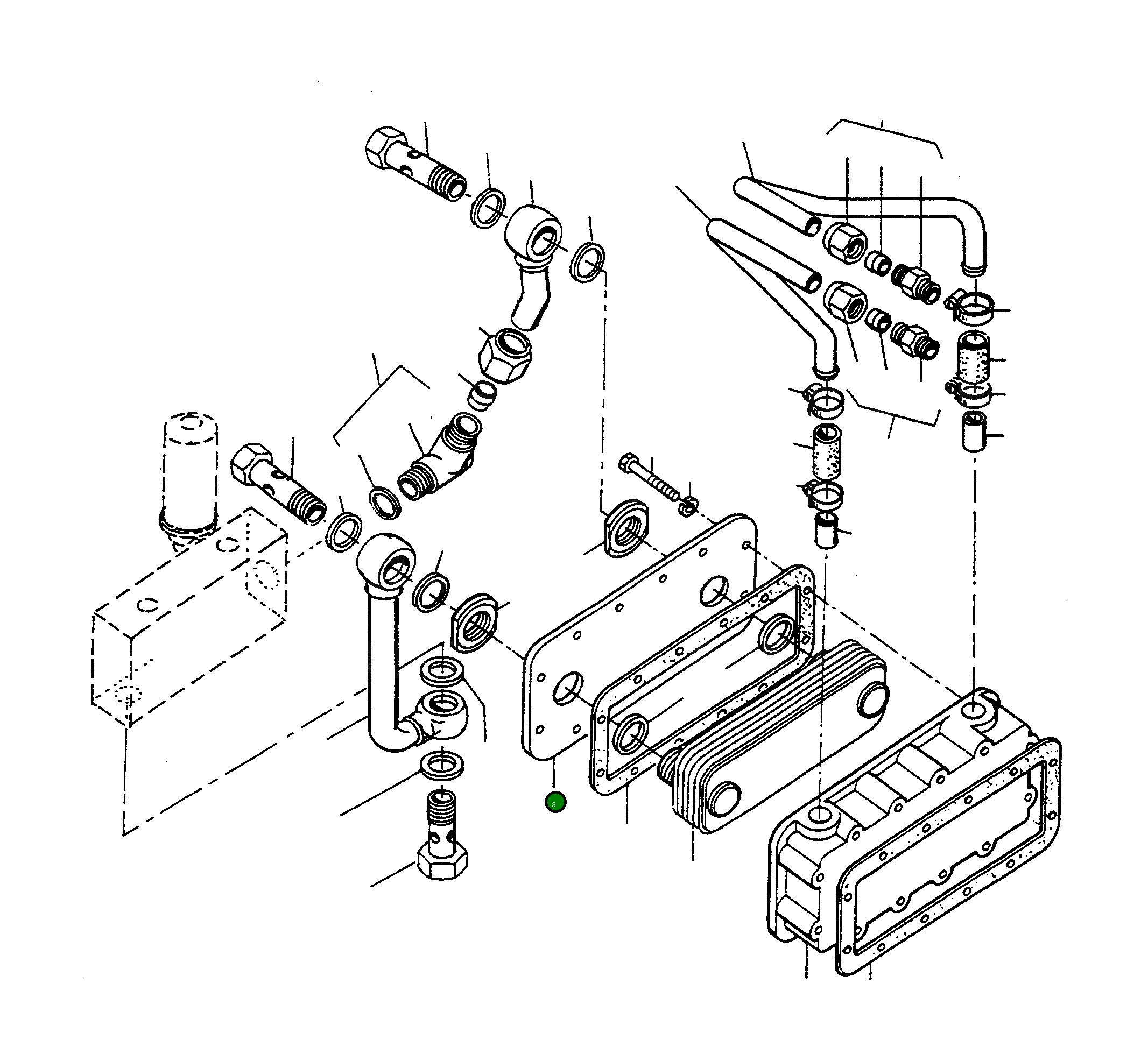 Крышка 3079546M1 Komatsu