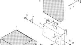 Кронштейн BW011409 Komatsu