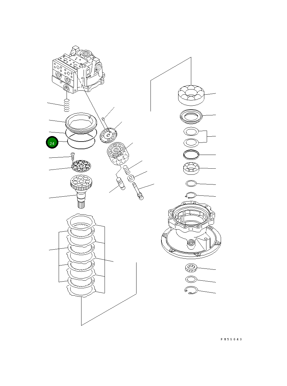 Кольцо уплотнительное (O-Ring) 706-77-40370  Komatsu