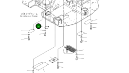 Крышка 22B-54-12520 Komatsu