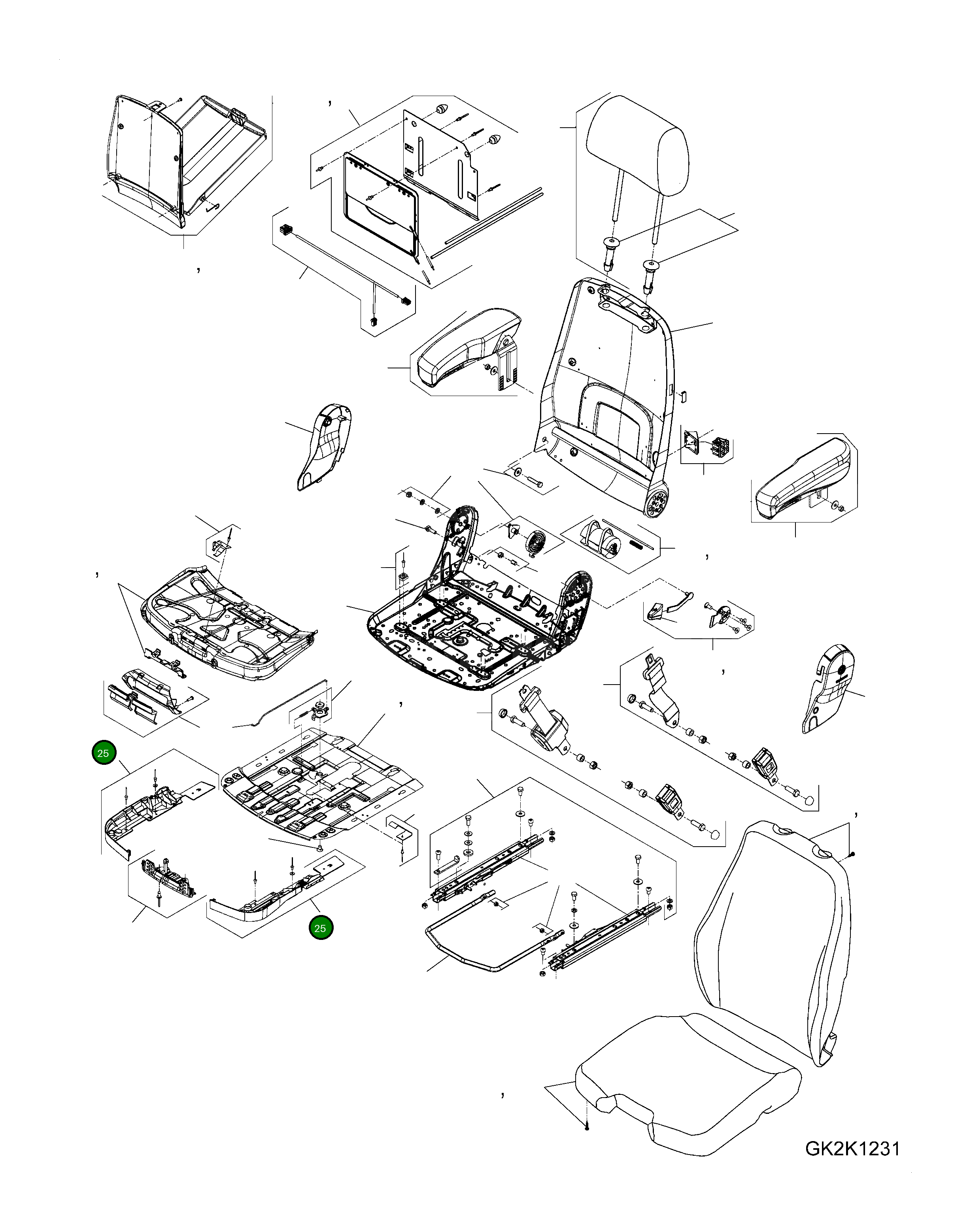 Крышка 423-57-H0S55 Komatsu
