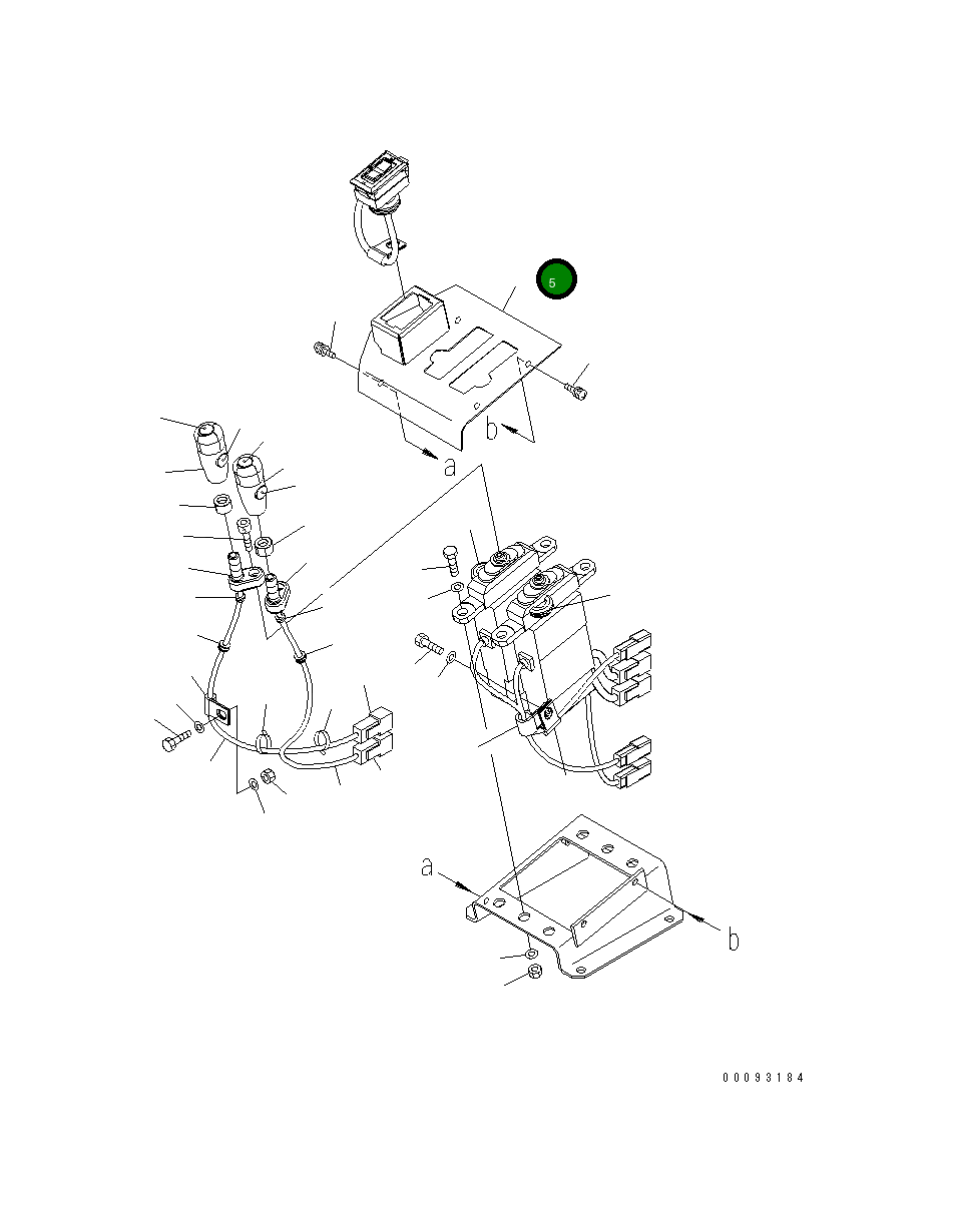 Крышка 425-43-31151 Komatsu