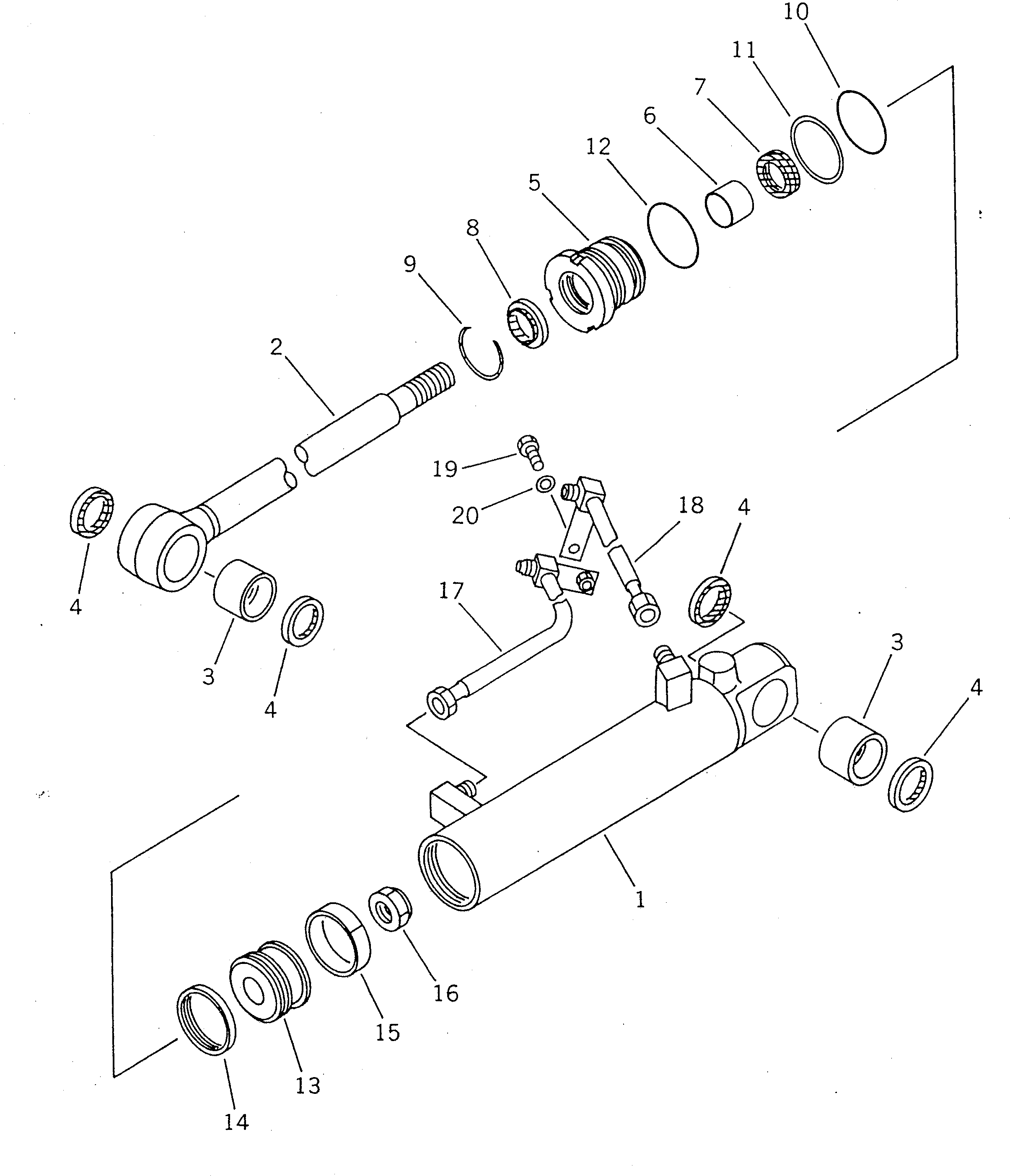 Кольцо уплотнительное (O-Ring) 707-34-50010 Komatsu