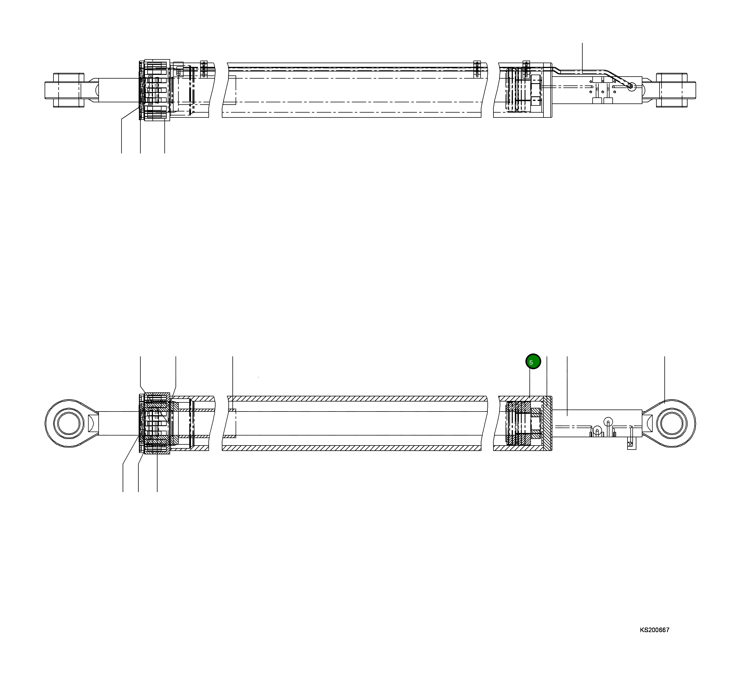 Крышка 207-62-KF740 Komatsu