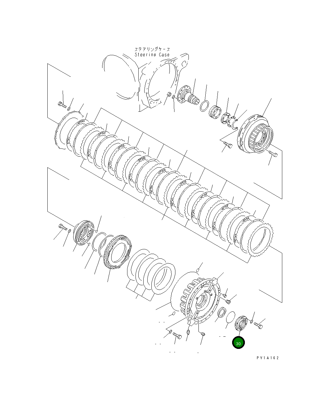 Крышка 19M-22-11282  Komatsu