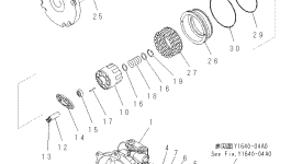 Болт FUTH6X15 Komatsu