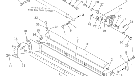 Отвал 23B-70-12310 Komatsu