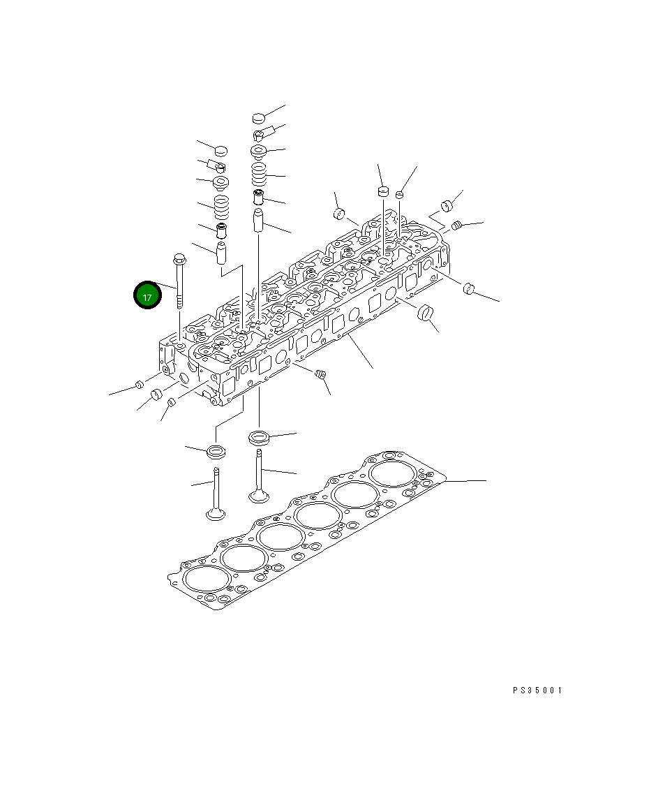 Болт 6221-11-1610 Komatsu