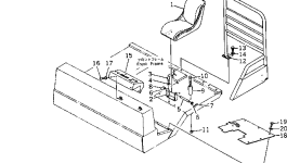 Кронштейн YM172730-63301 Komatsu
