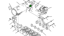 Болт YM26106080162 Komatsu