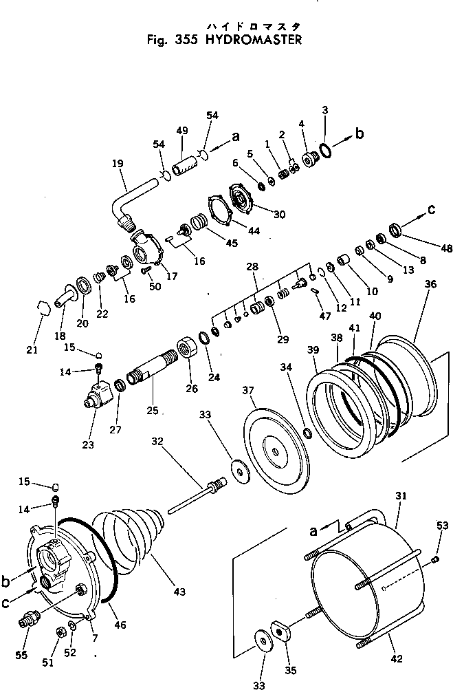 Кольцо 232-32-54550  Komatsu
