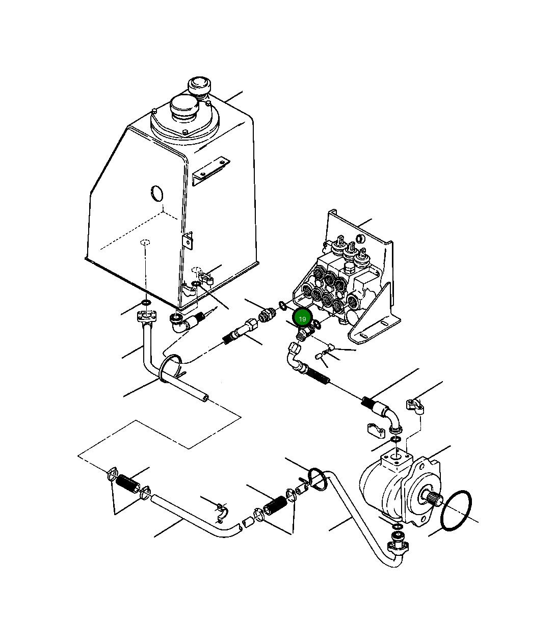 Кольцо уплотнительное (O-Ring) 307 915 R1  Komatsu