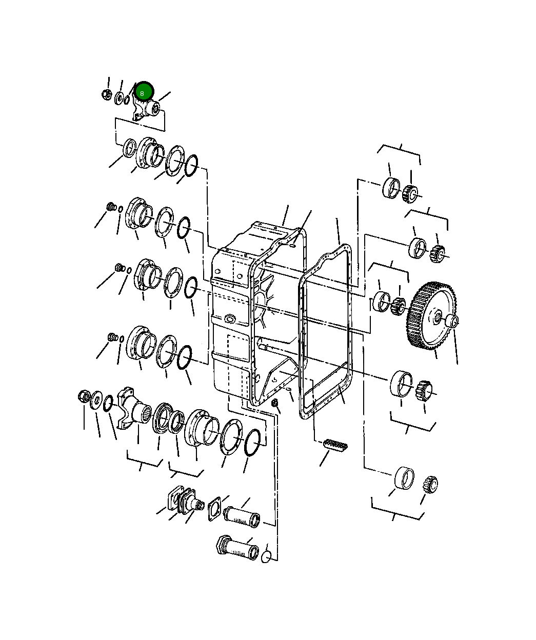 Кольцо уплотнительное (O-Ring) 461 173 R1 Komatsu