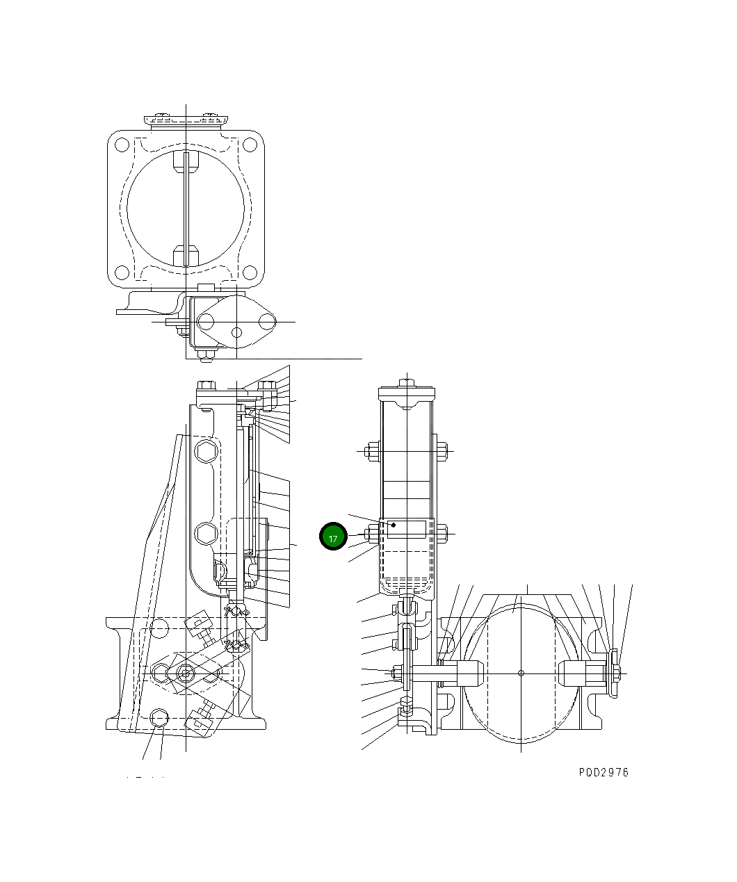 Болт JK0021-1060 Komatsu