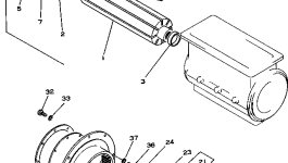 Гайка M710029002331 Komatsu