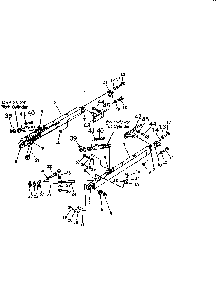 Болт 01011-52000  Komatsu