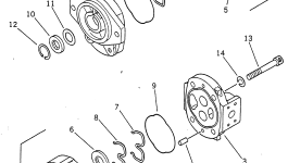 Корпус 705-17-33012 Komatsu