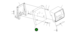 Крышка 195-54-69790 Komatsu
