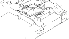 Крышка 206-30-43160 Komatsu