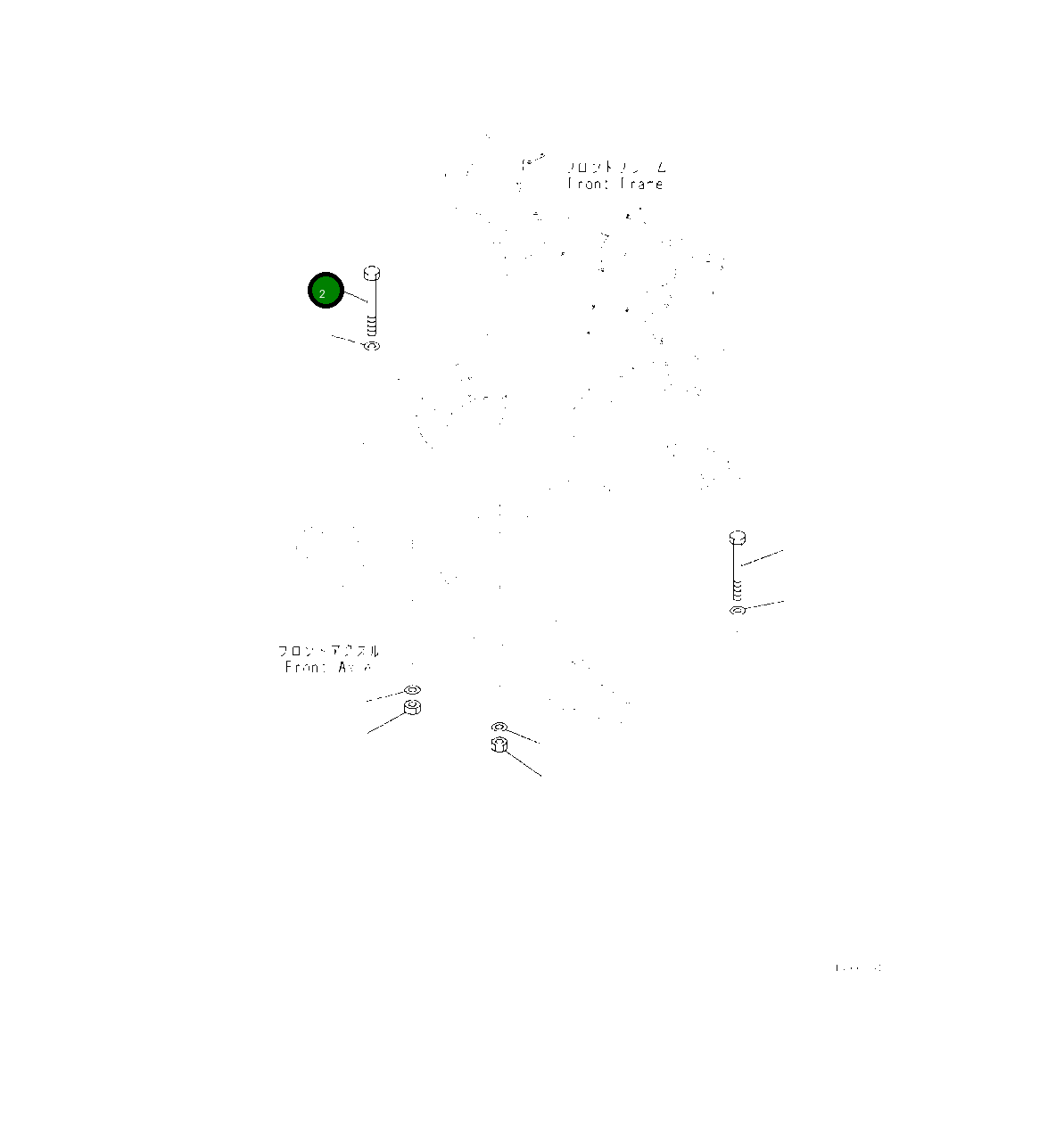 Болт 425-46-41320 Komatsu