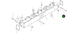 Болт 01011-E1085 Komatsu