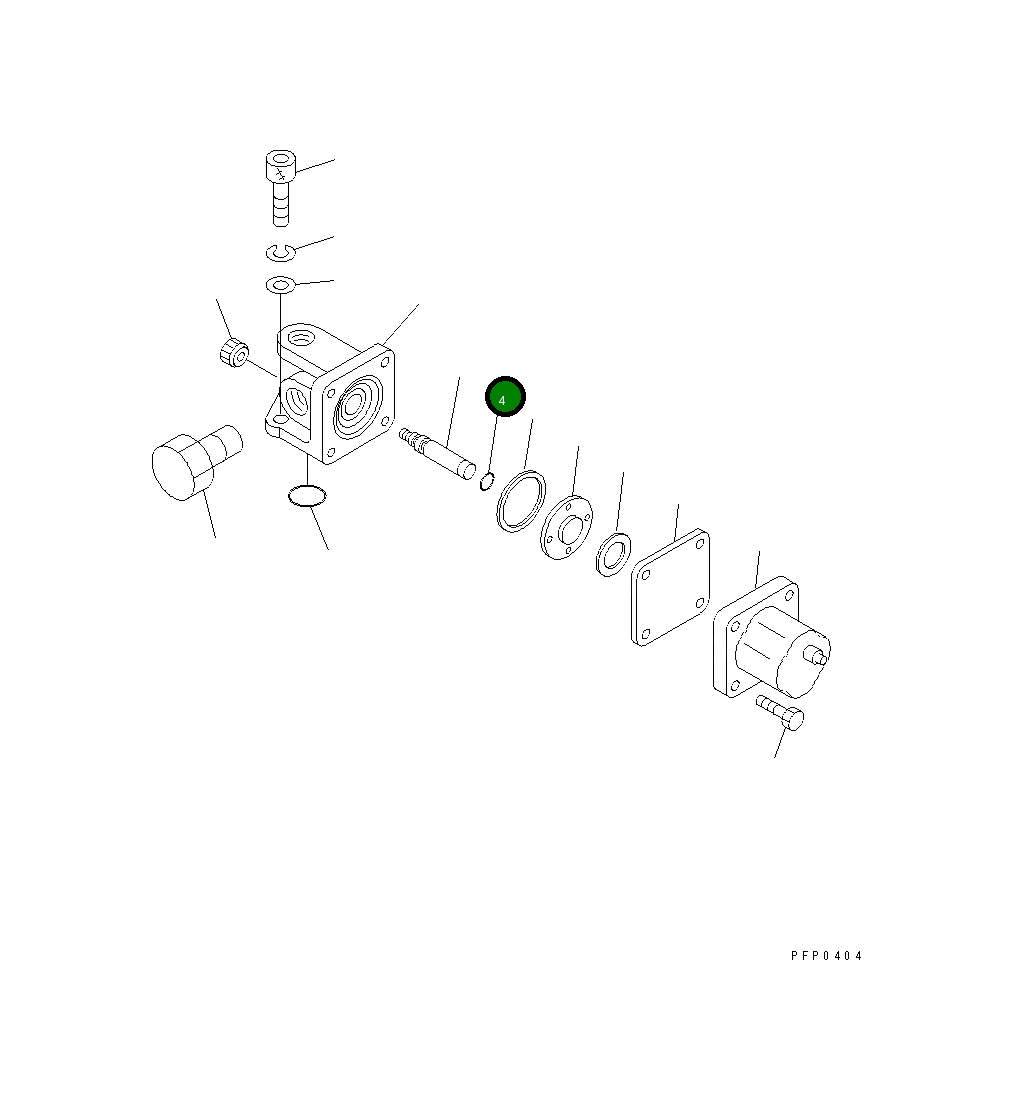 Кольцо уплотнительное (O-Ring) CU3279794 Komatsu