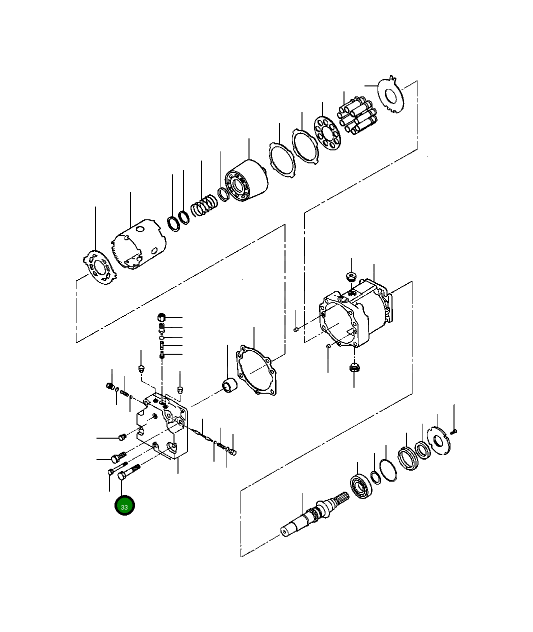 Болт 1430 528 H1 Komatsu