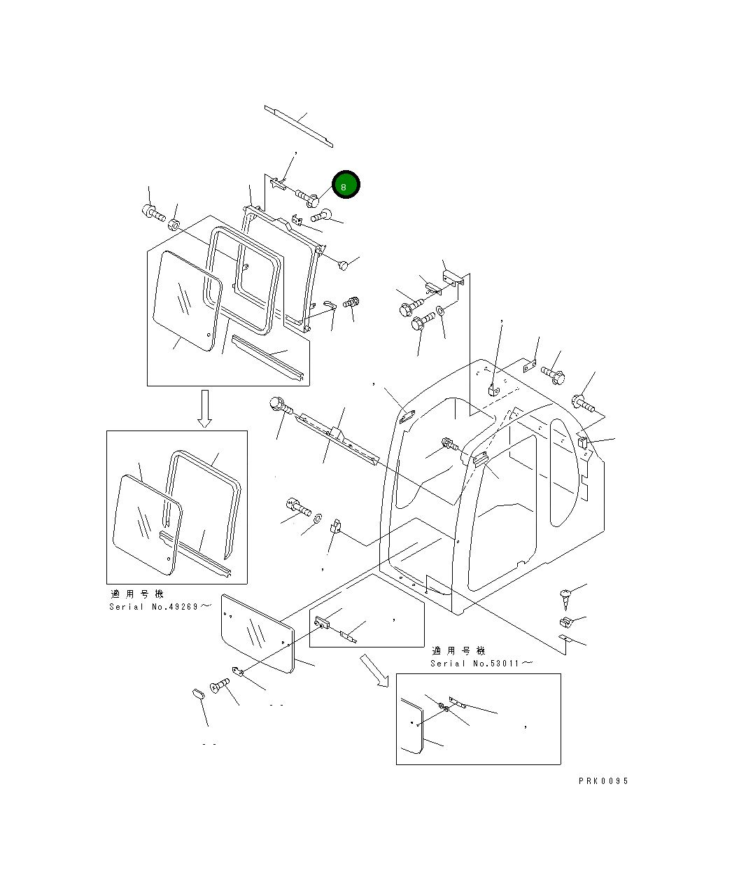 Болт 01435-30816 Komatsu