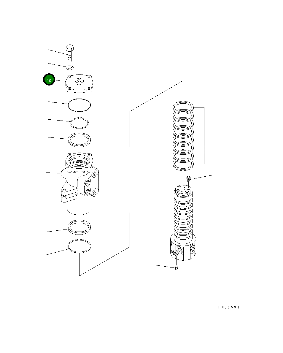 Крышка 703-08-93520 Komatsu