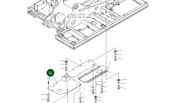 Крышка 208-54-72391 Komatsu