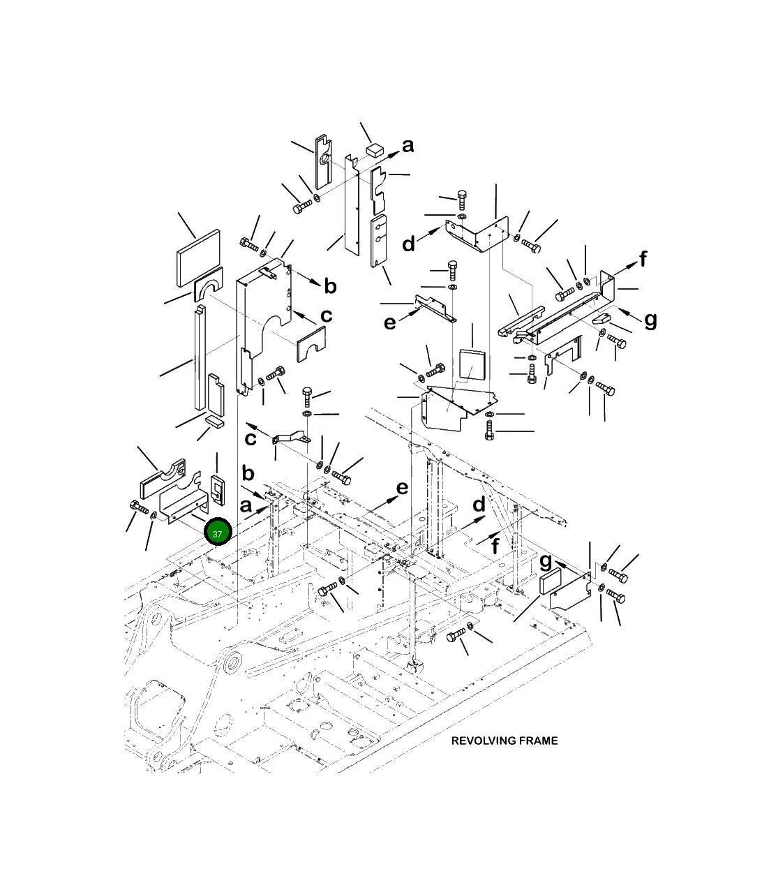 Крышка 207-54-42431 Komatsu