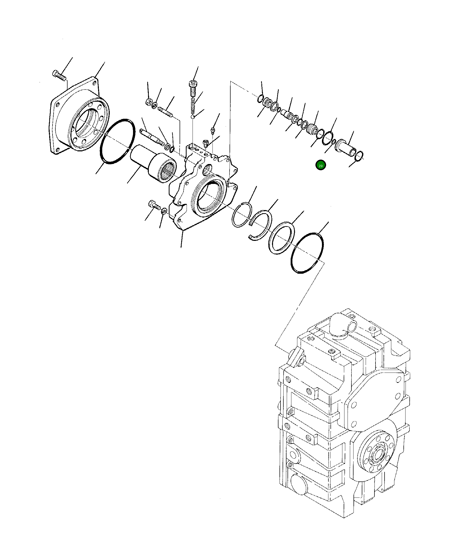 Кольцо уплотнительное (O-Ring) 21D-09-69350  Komatsu