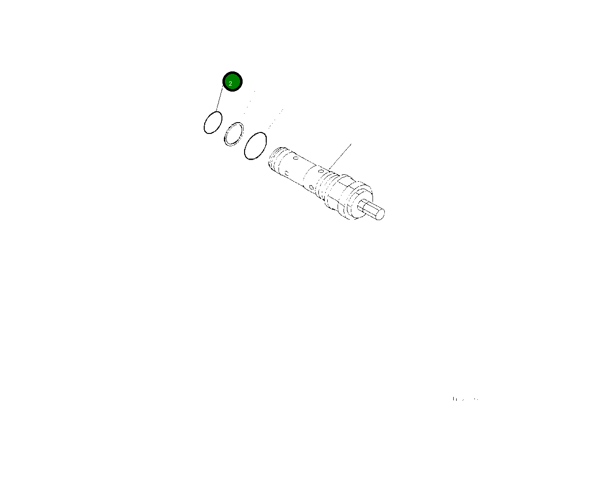 Кольцо уплотнительное (O-Ring) 702-13-51310 Komatsu
