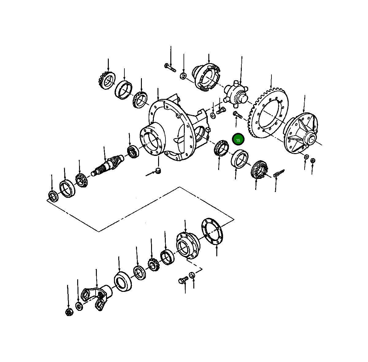Болт 136 576  Komatsu