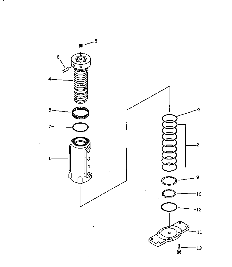 Кольцо уплотнительное (O-Ring) 07000-12055  Komatsu