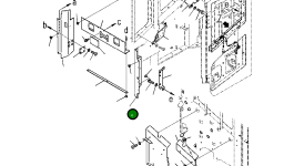 Крышка 4A2-53-12681 Komatsu