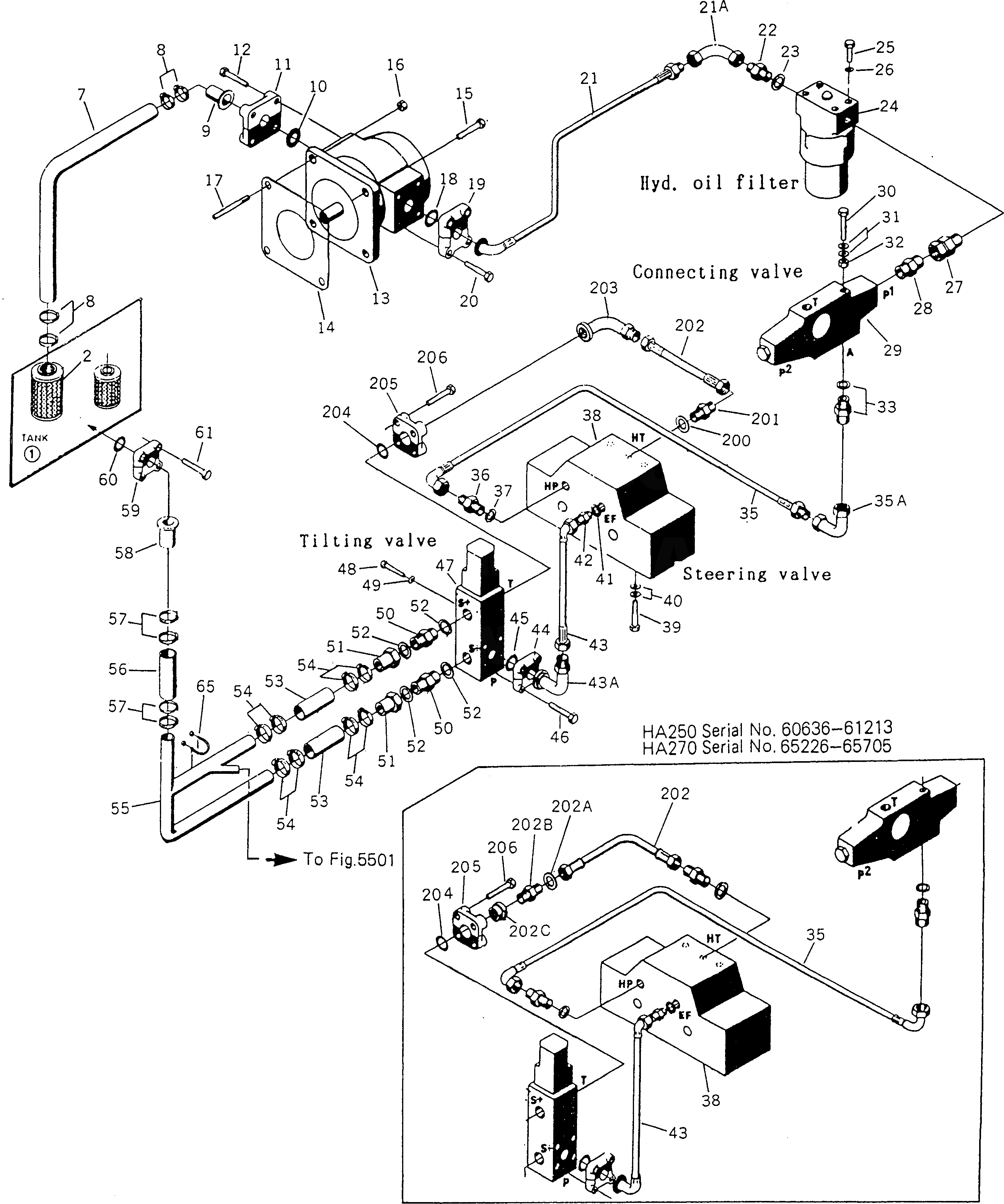 Болт BW060073 Komatsu
