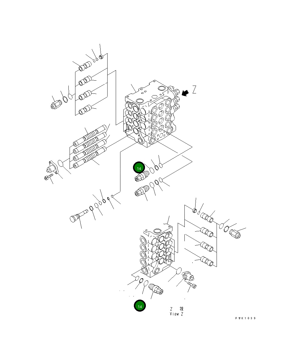 Кольцо уплотнительное (O-Ring) TM8202-013 Komatsu