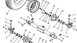 Шпилька M710230007310 Komatsu