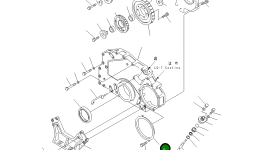 Крышка 6150-21-3510 Komatsu
