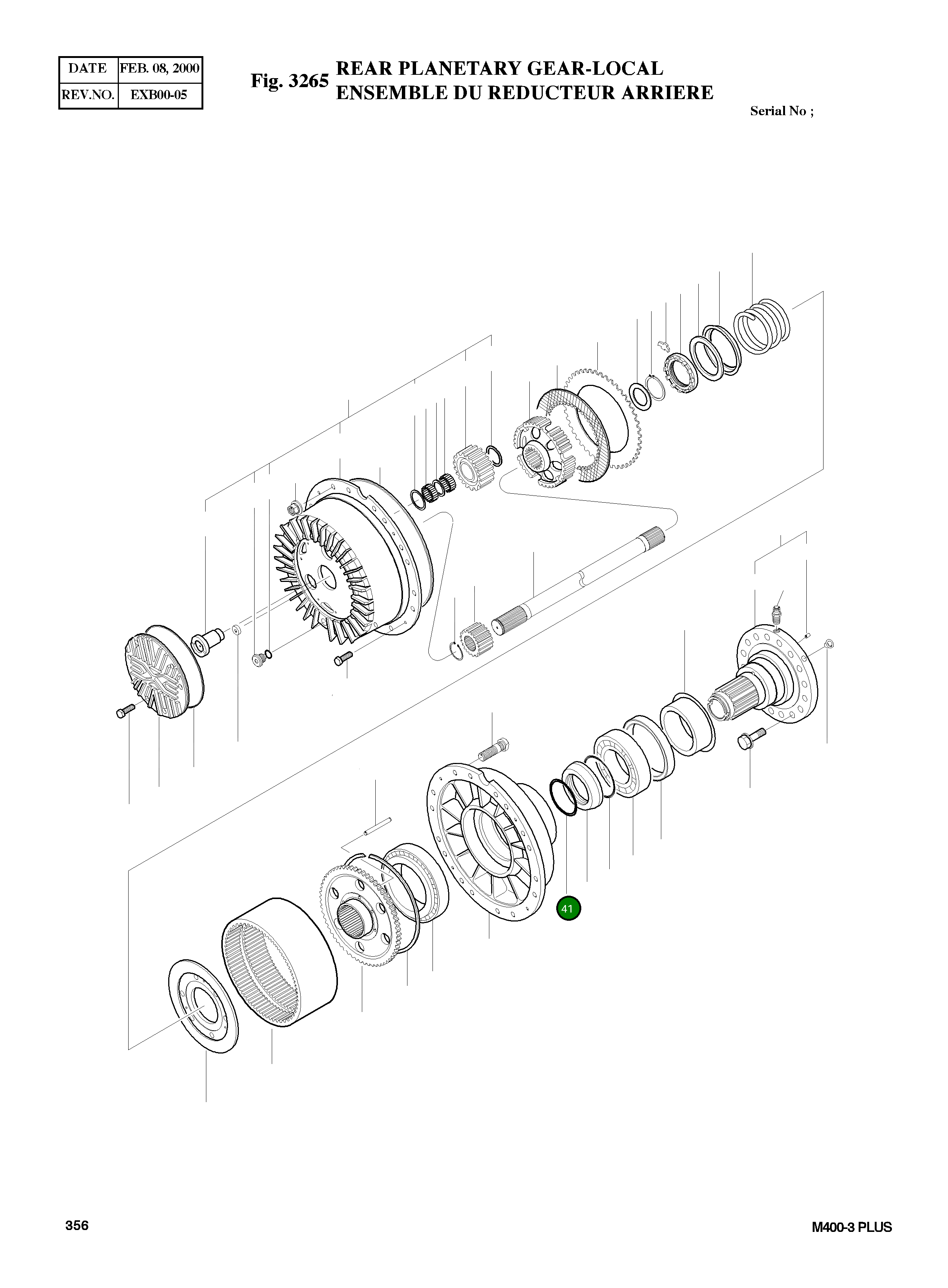 Кольцо уплотнительное (O-Ring) 4180-7120  Komatsu
