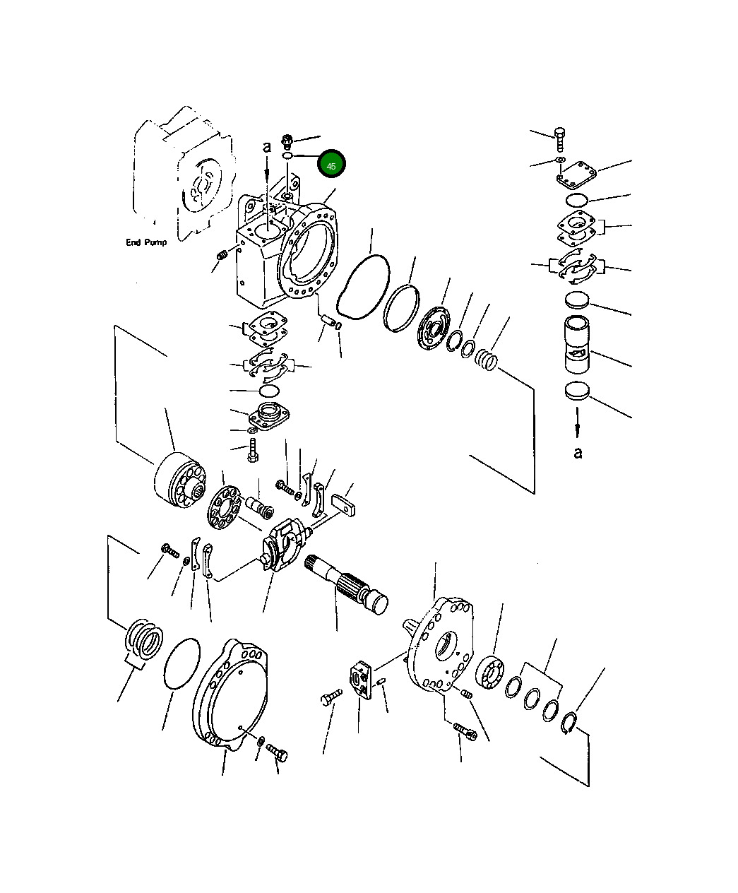 Кольцо уплотнительное (O-Ring) 70002-32434 Komatsu