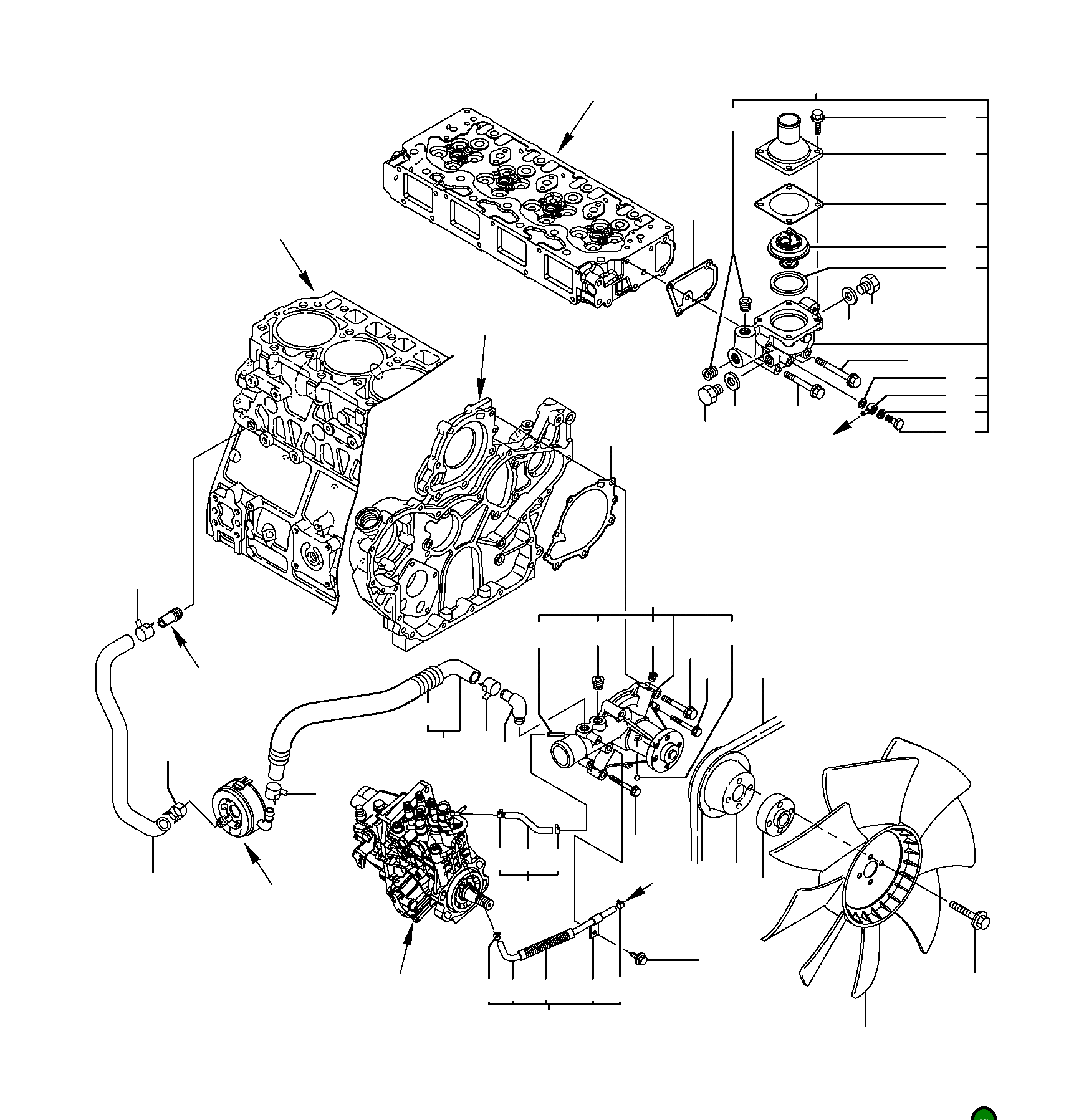 Болт YM26106-100702 Komatsu
