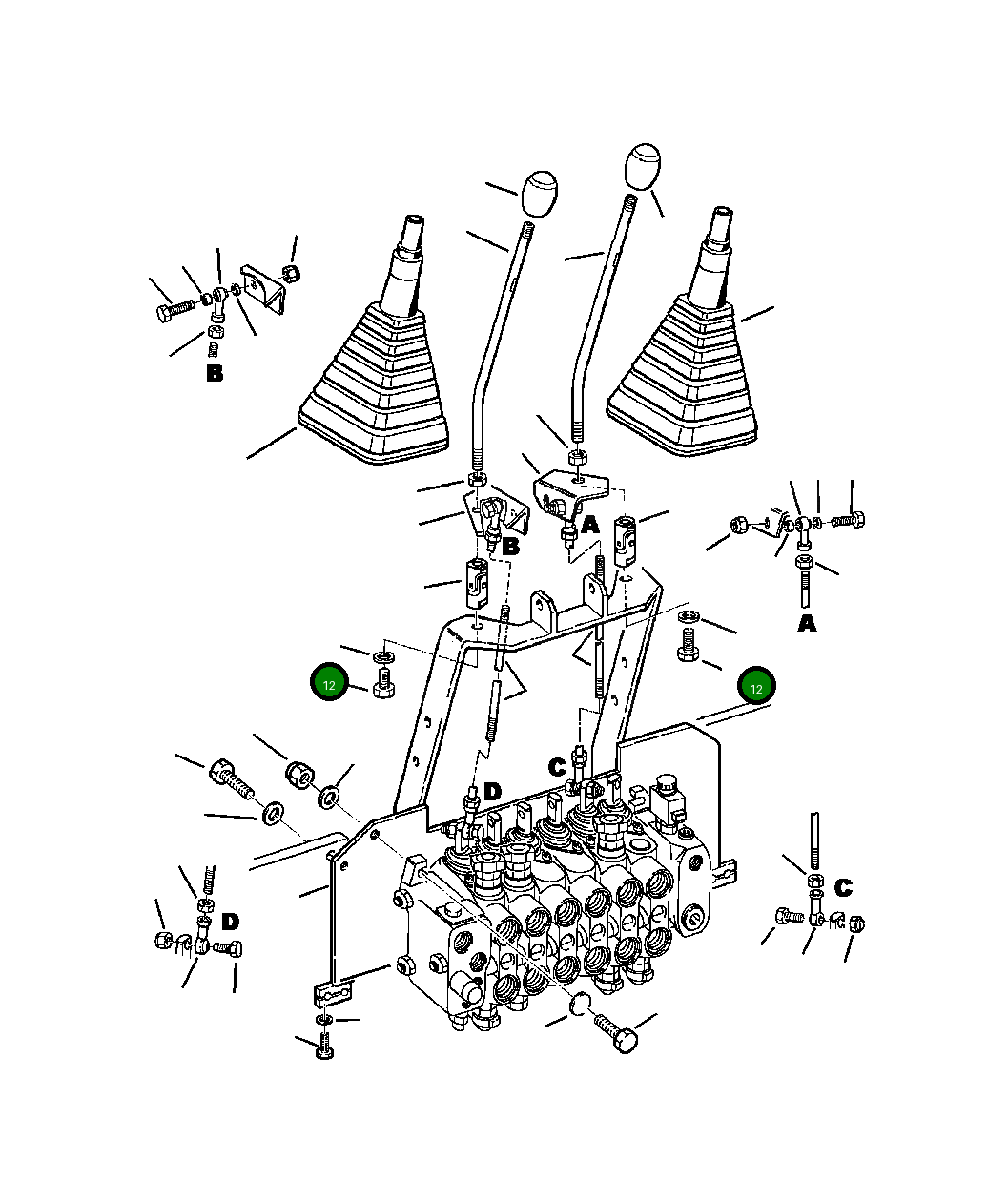 Болт 37A-09-17092  Komatsu