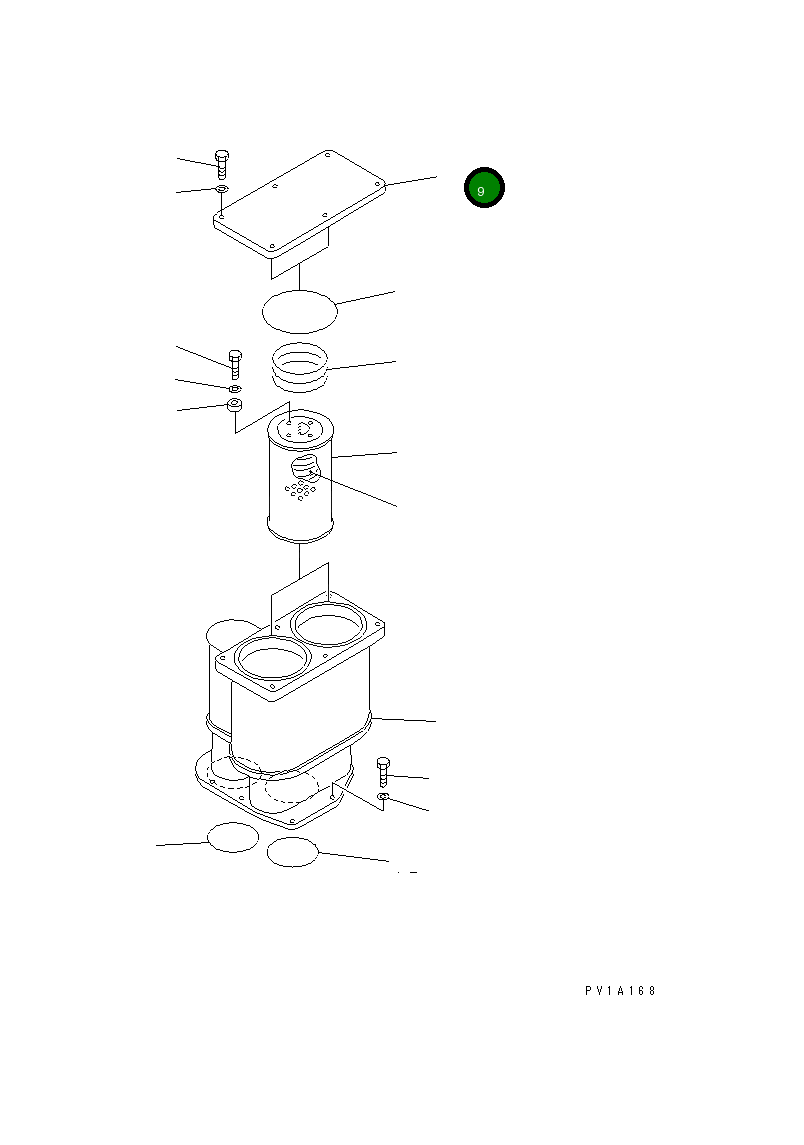 Крышка 19M-49-13123  Komatsu