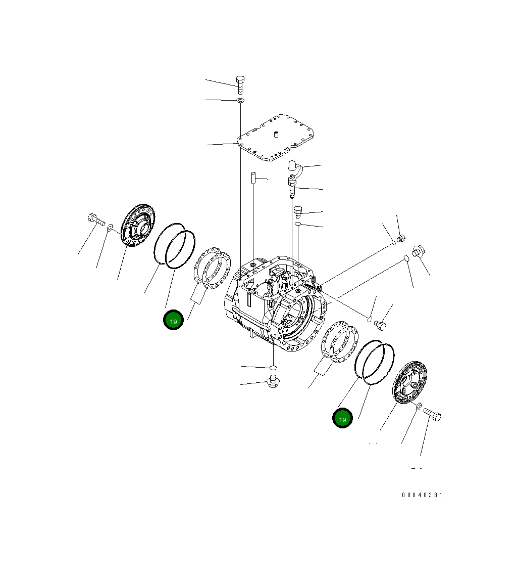 Кольцо 423-33-31430 Komatsu