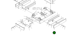 Крышка 21N-54-39782 Komatsu