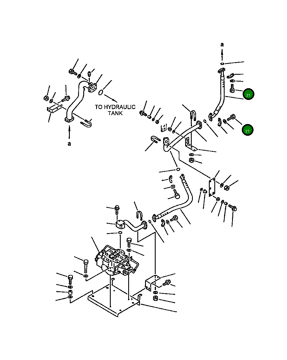 Болт 07372-51232  Komatsu