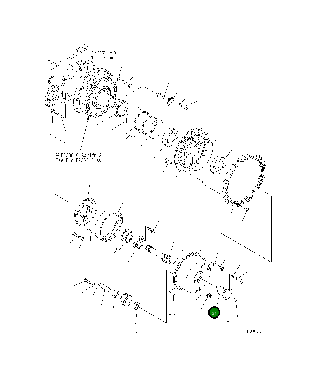 Кольцо уплотнительное (O-Ring) 07000-A5145 Komatsu