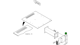 Крышка 2621-3552C Komatsu